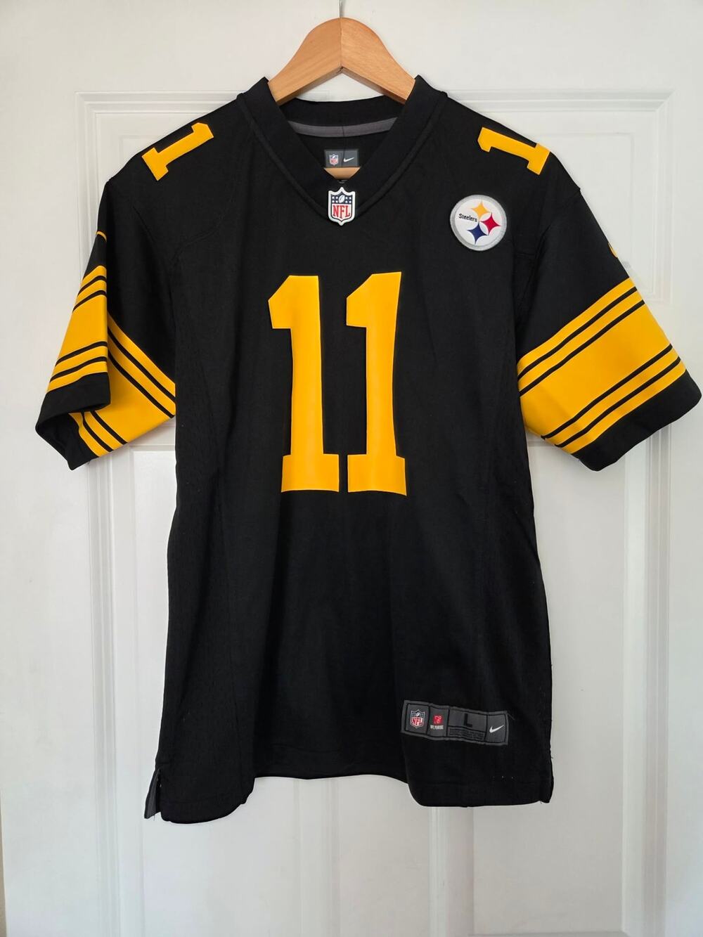 NWT Nike Pittsburgh Steelers Chase Claypool #11 Jersey Youth Large (14/16) Black
